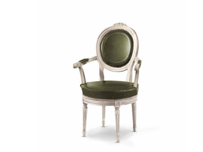 Art. 19 Poltrona girevole luigi XVI c/cresta