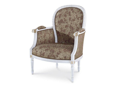 Art. 301P Poltrona Luigi XVI imperiale tonda Intrecciata